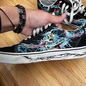 Electric Skull Vans - Size 8.5 W